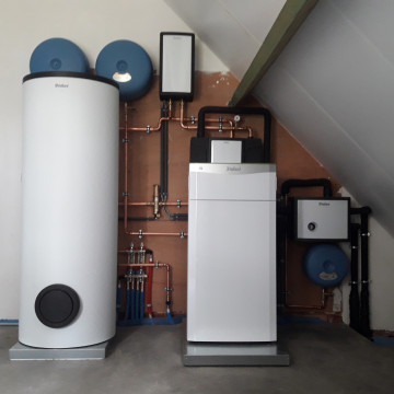 05/2018 - Warmtepomp Vaillant Flexotherm - nieuwbouwwoning in Tessenderlo